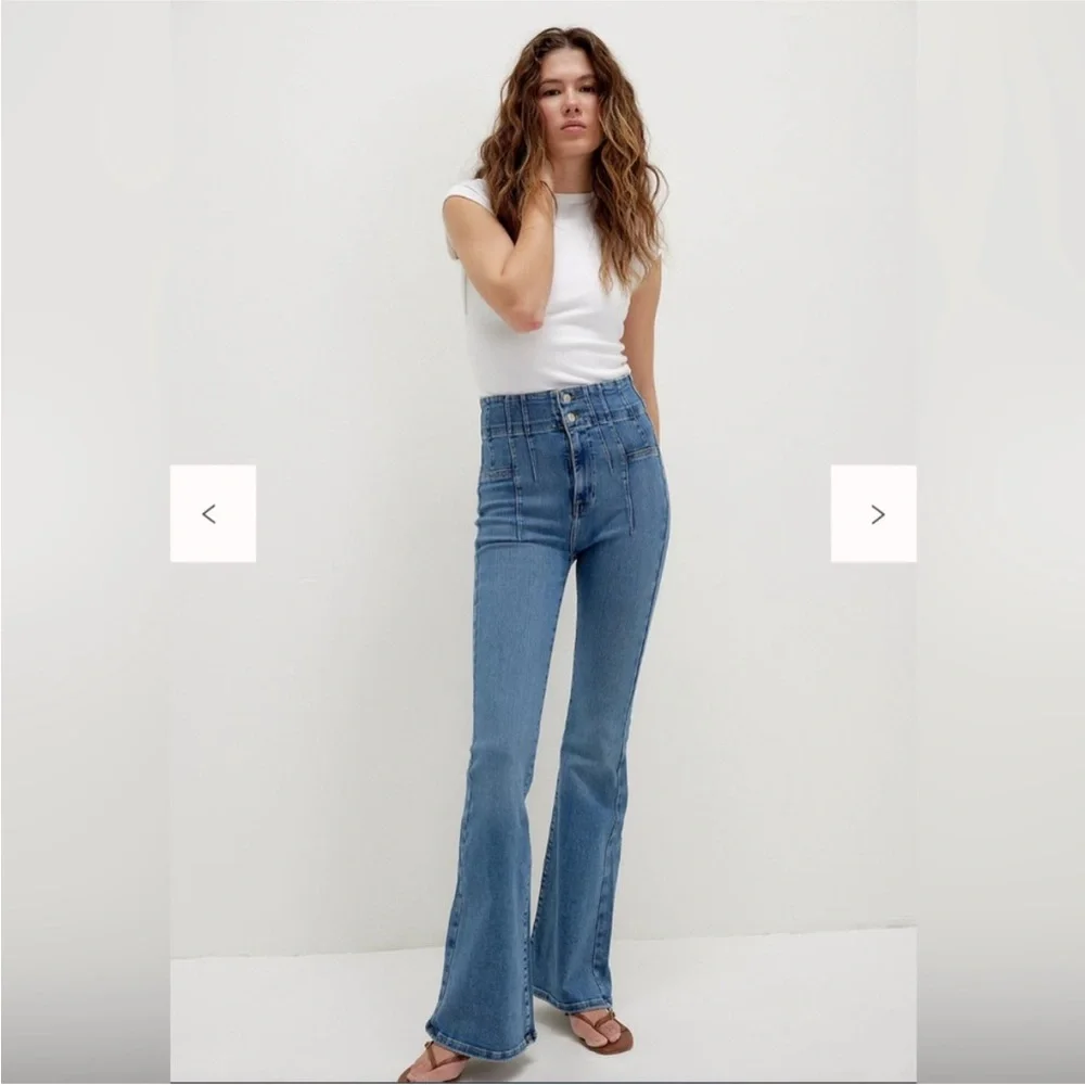 Free People We The Free Jayde Jeans 32S Short - Picture 12 of 13
